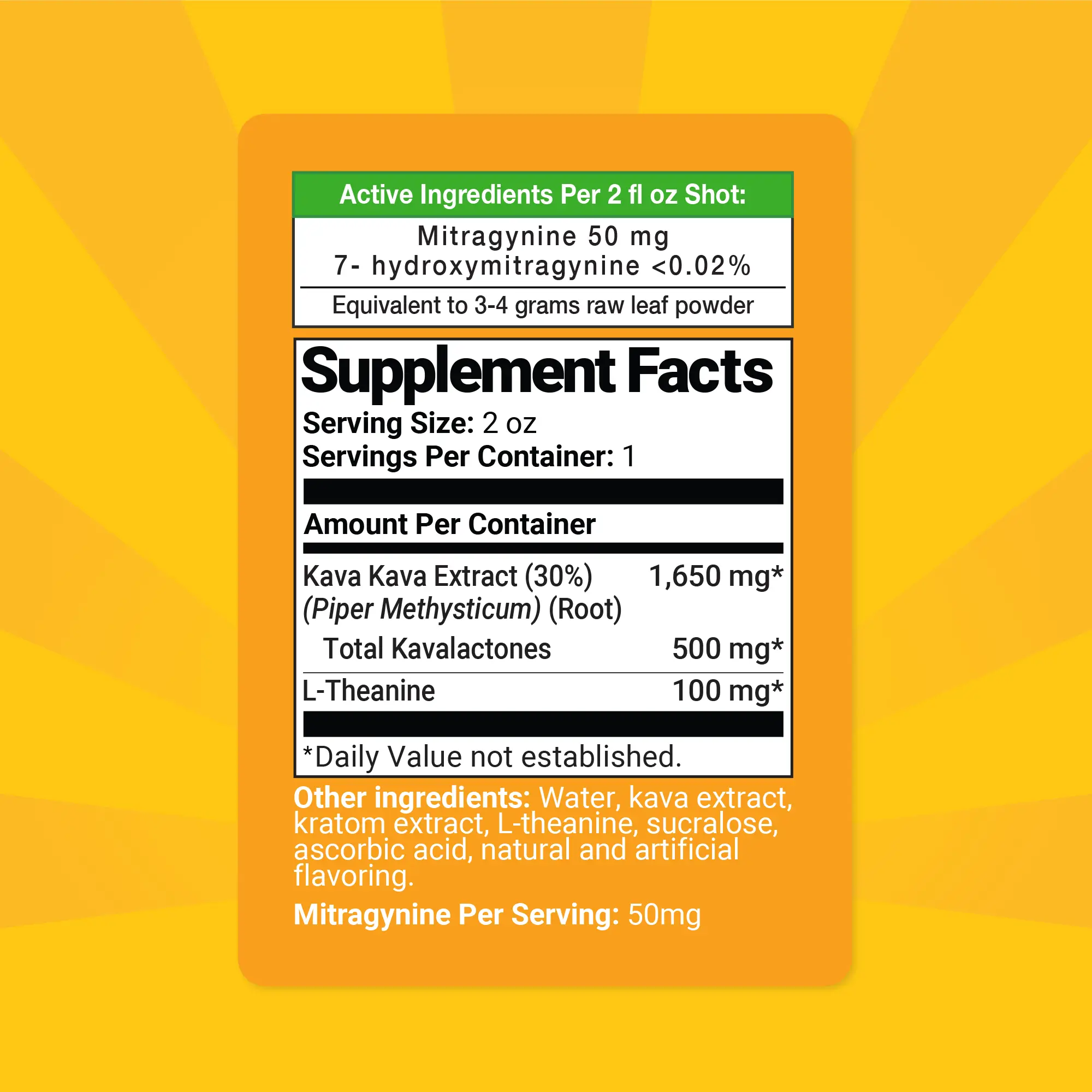 K2 (Kava + Kratom Shot) - Image 3