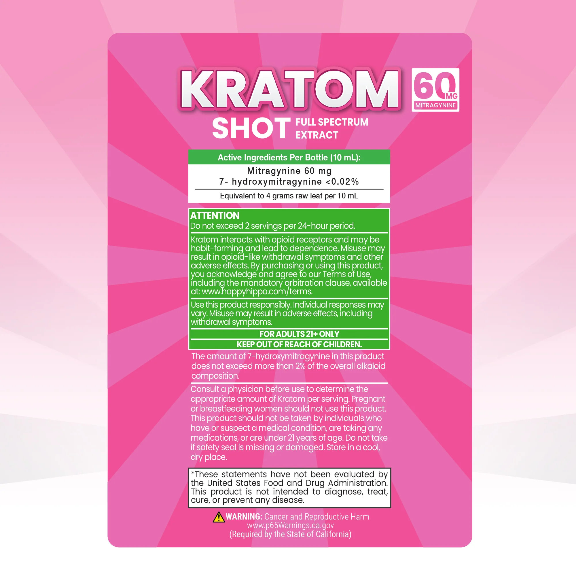 Kratom Extract Shot - Image 3